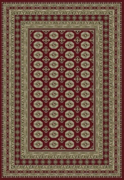 Dynamic Rugs ANCIENT GARDEN 57102-1293 Red and Beige